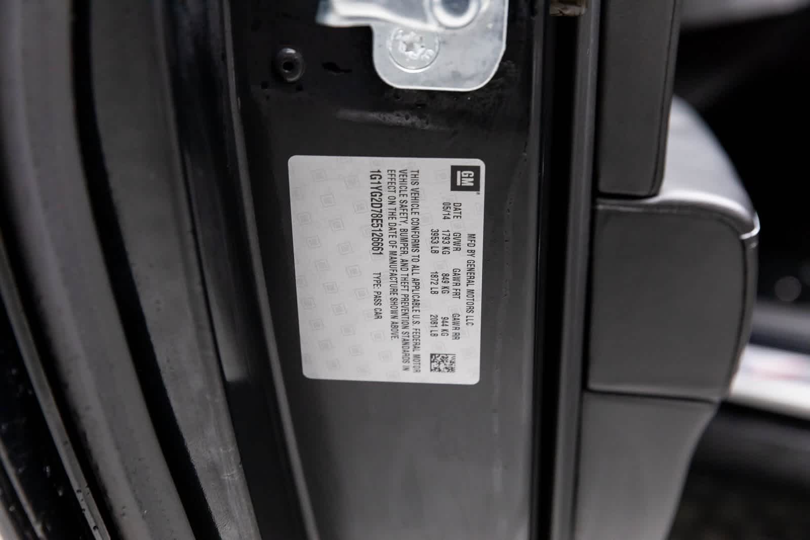 Chevrolet Corvette Stingray Z51 1LT 2014