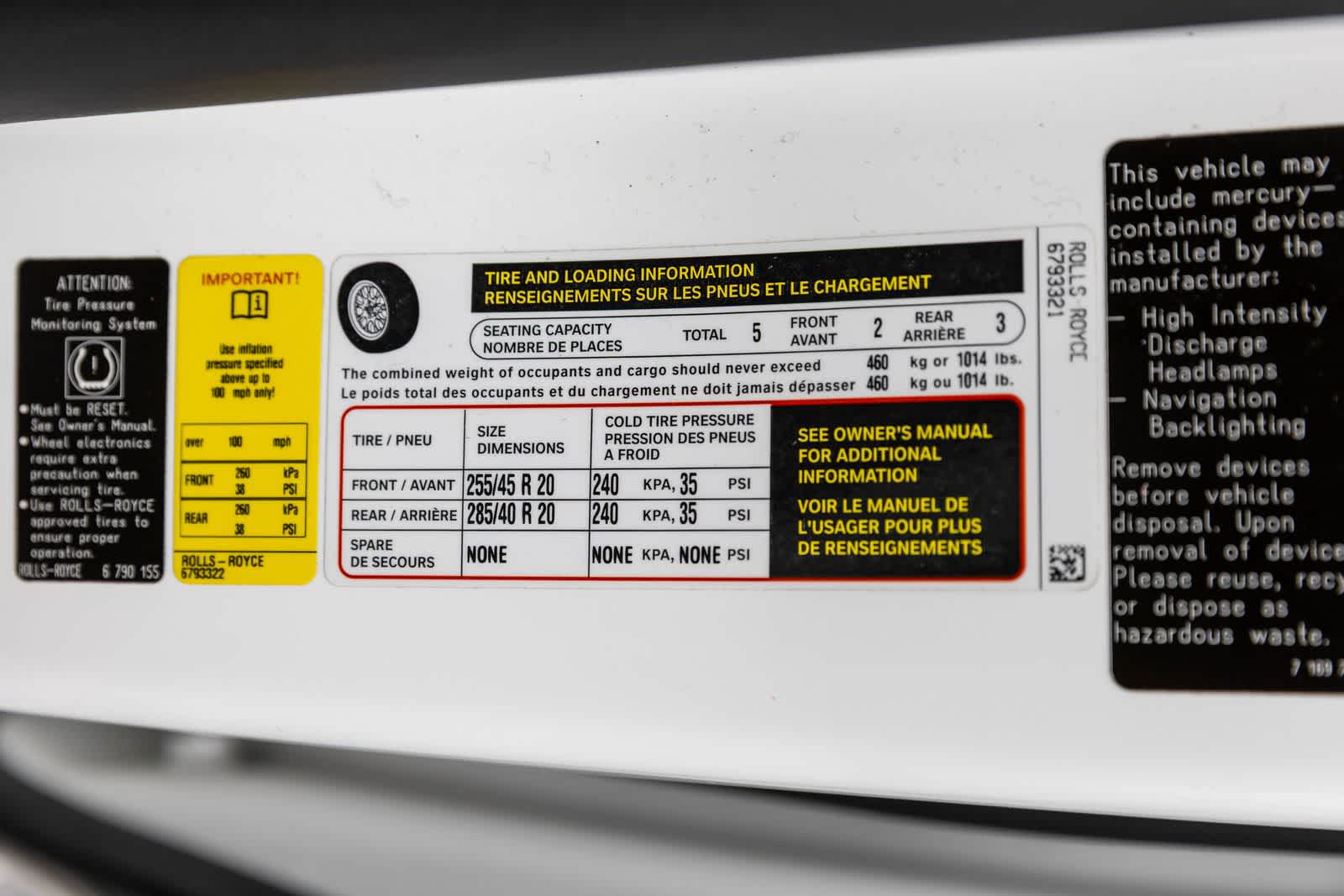 Rolls-Royce Ghost de 4 puertas de 2011