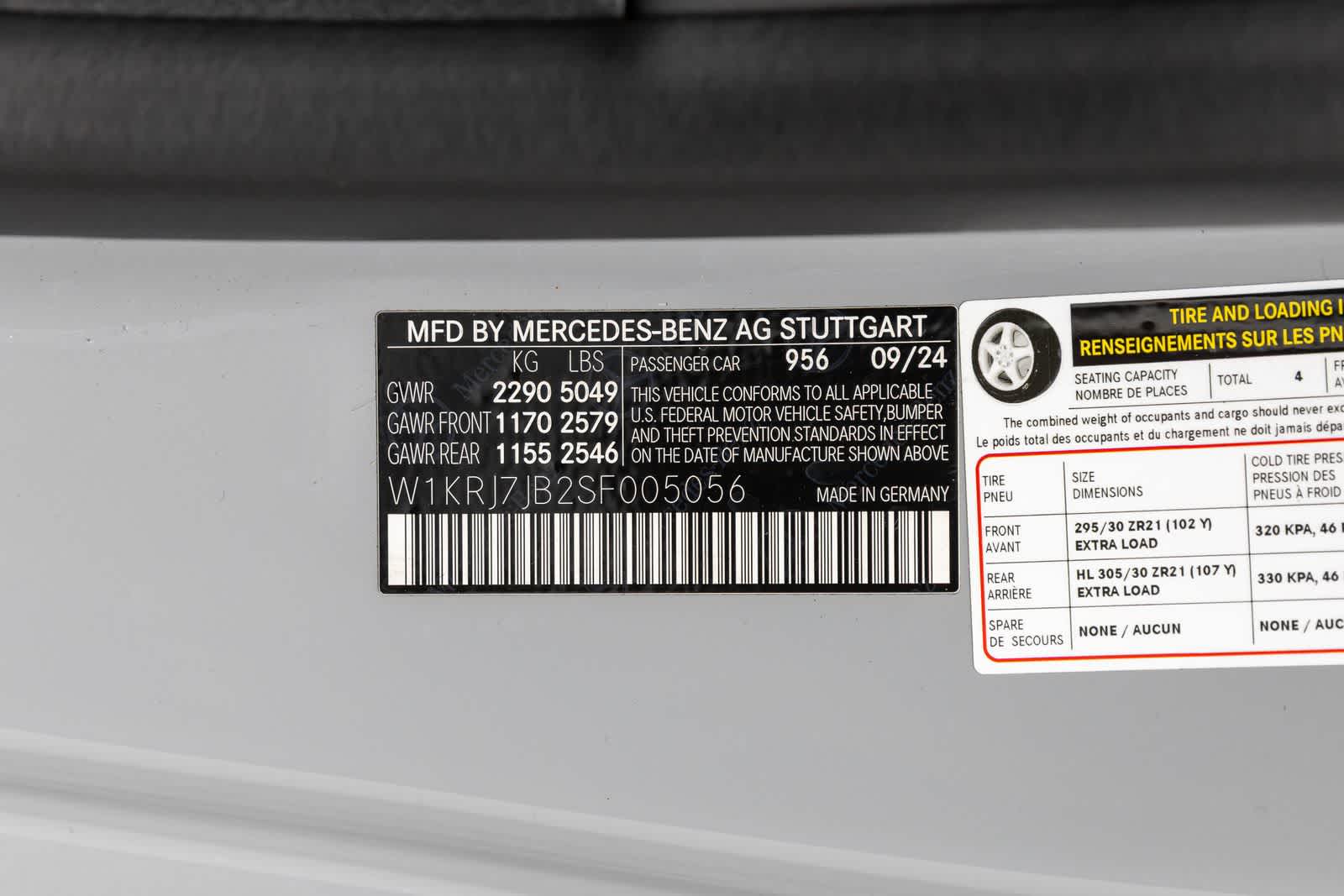 Mercedes-Benz AMG® GT 2025 AMG® GT 63