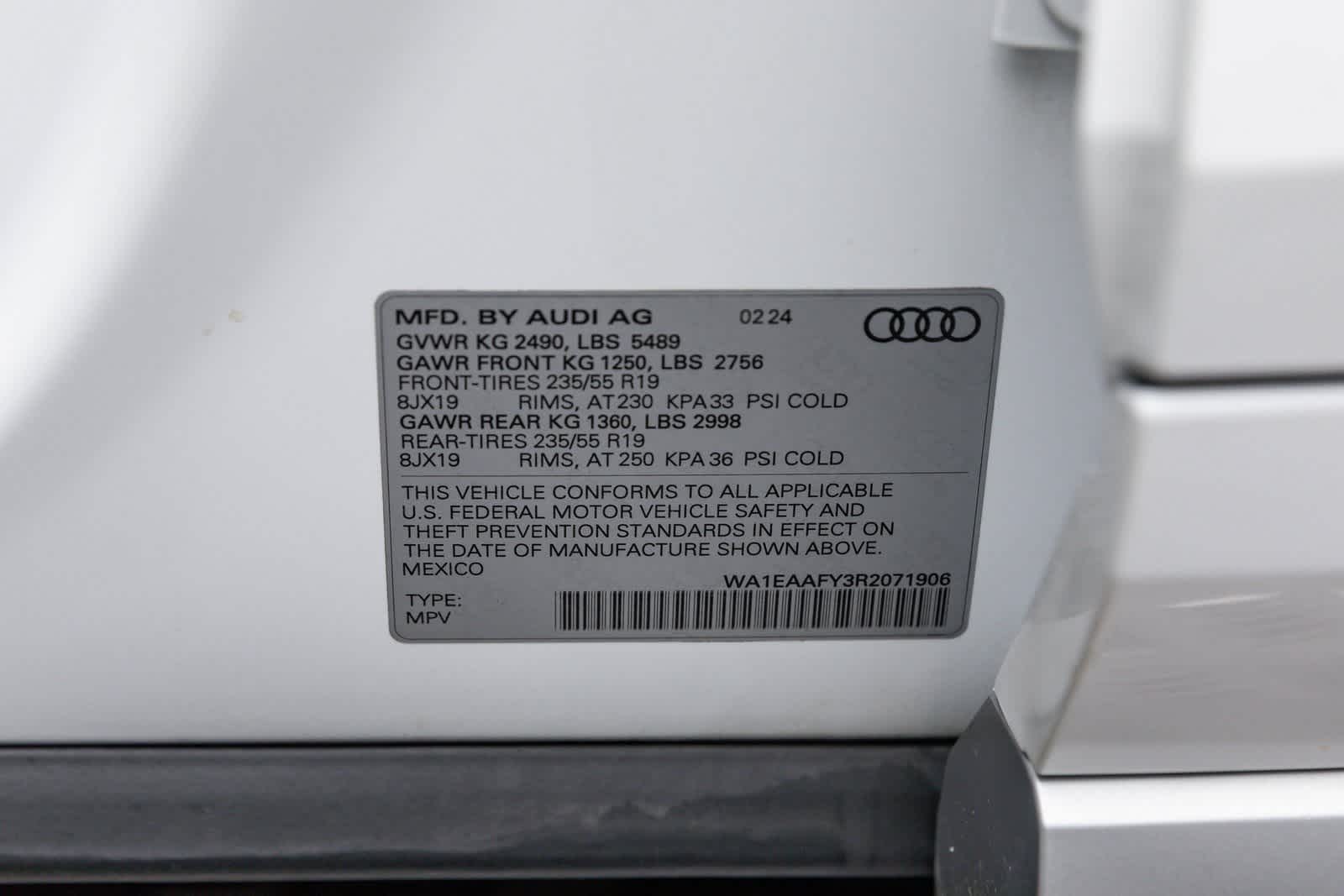 Audi Q5 S line Premium Plus 2024