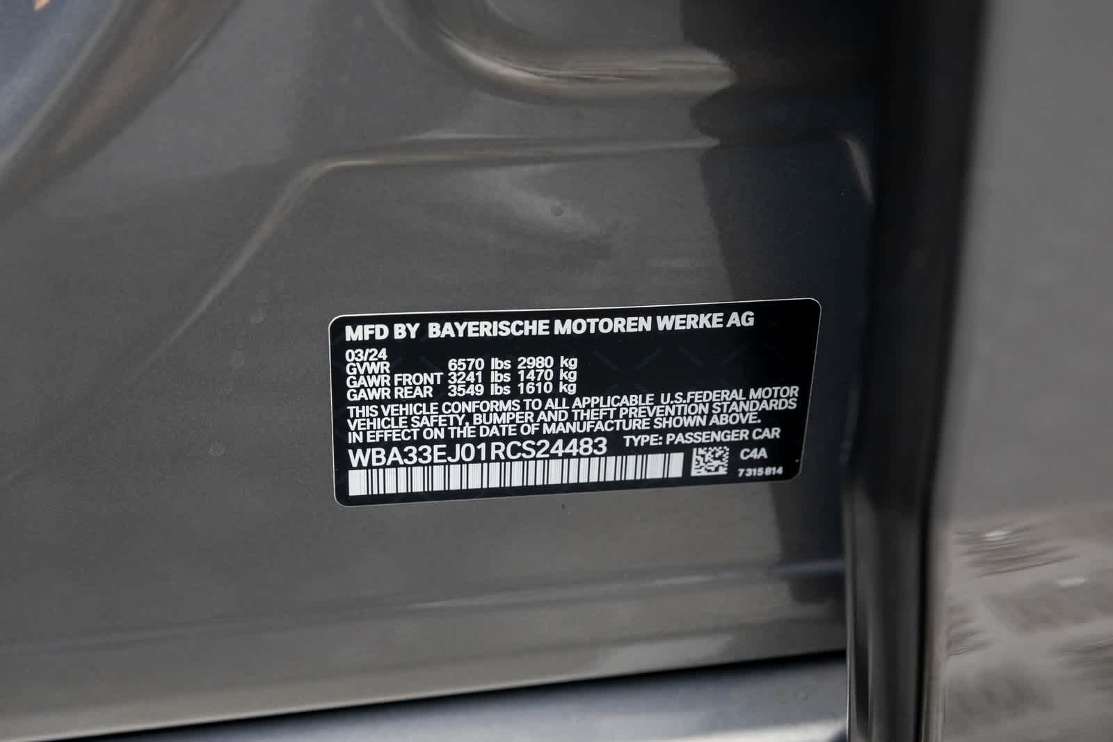 2024 BMW Serie 7 760i xDrive