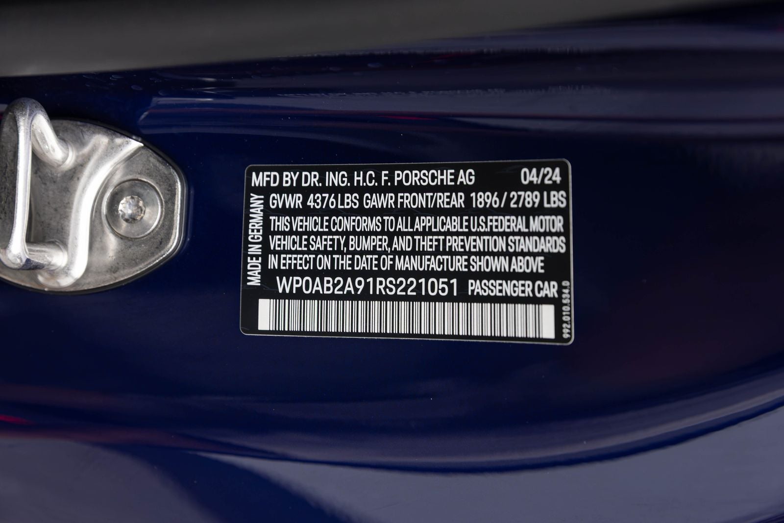 Porsche 911 Carrera GTS 2024