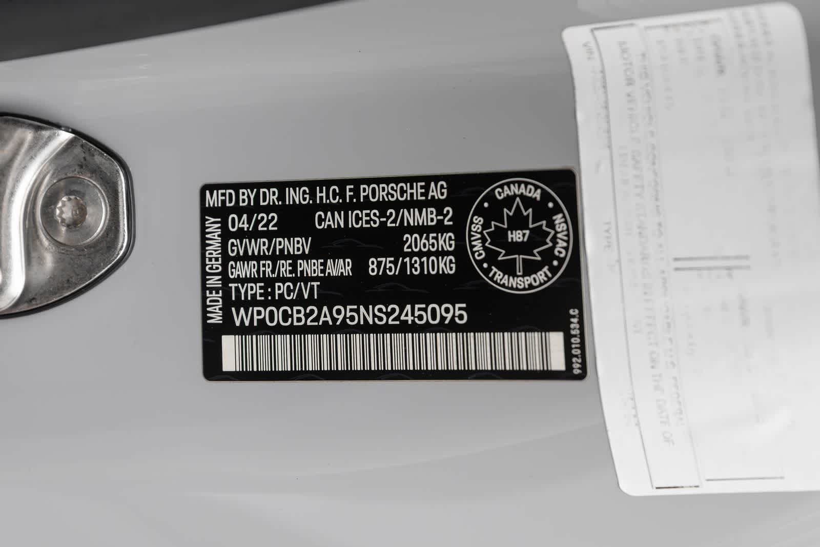 Porsche 911 Base 2022