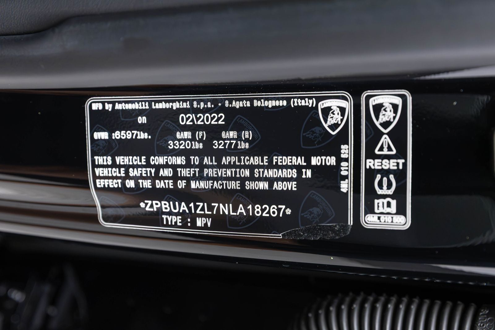 Cápsula «Graphite» del Lamborghini Urus 2022