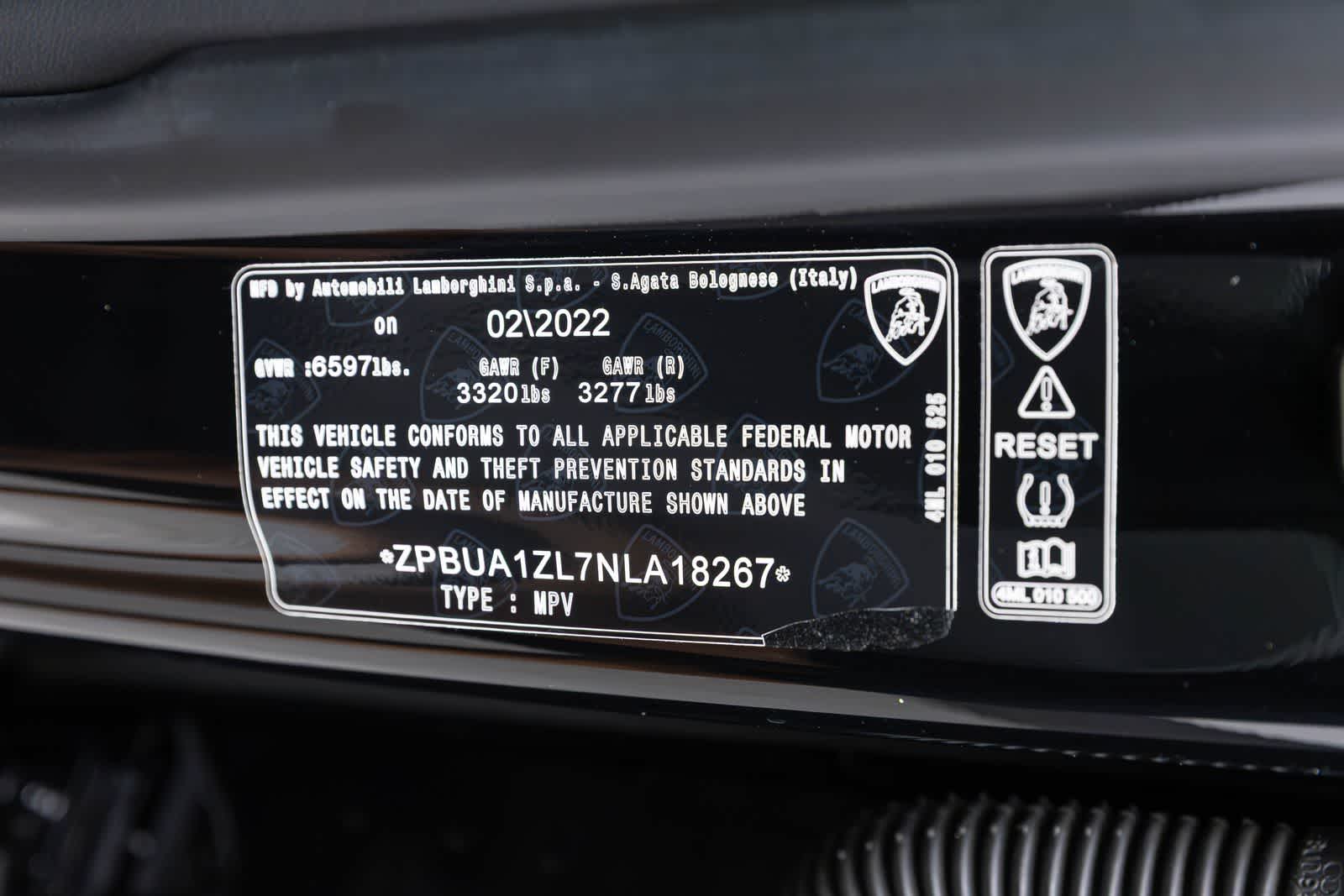 Cápsula «Graphite» del Lamborghini Urus 2022